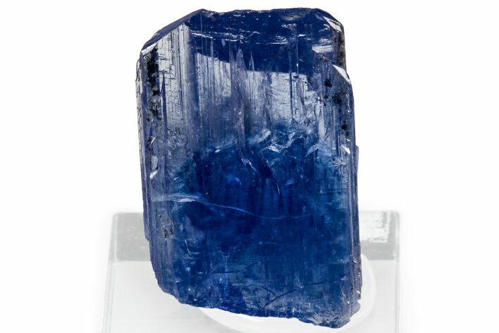 Brilliant Blue-Violet Tanzanite Crystal -Merelani Hills, Tanzania #308339